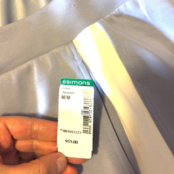 Light purple lilac and white band peachskin sporty loungewear tracksuit NWT - Picture 11 of 13